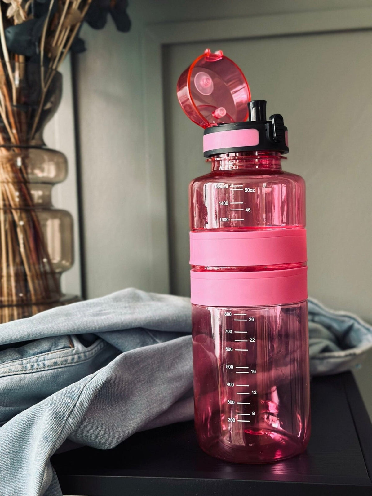 Drikkeflaske 1500ml – Pink - VIAMAJA.DK