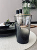 Verre à boire - Fumé avec bord doré