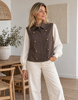 Gilet Savella - Brown
