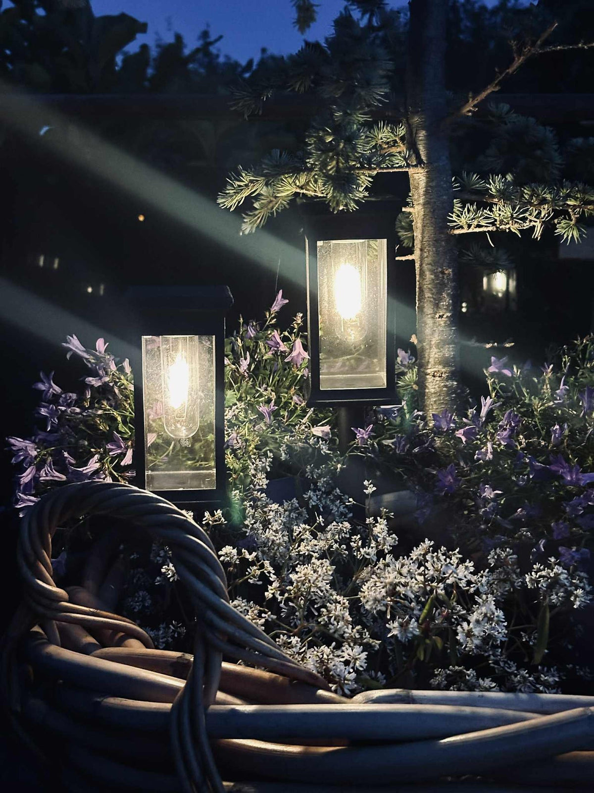 Lampe de jardin MIRA à énergie solaire – Lot de 2 pièces