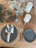 Assiette VIGA Gris / brun - Plusieurs tailles