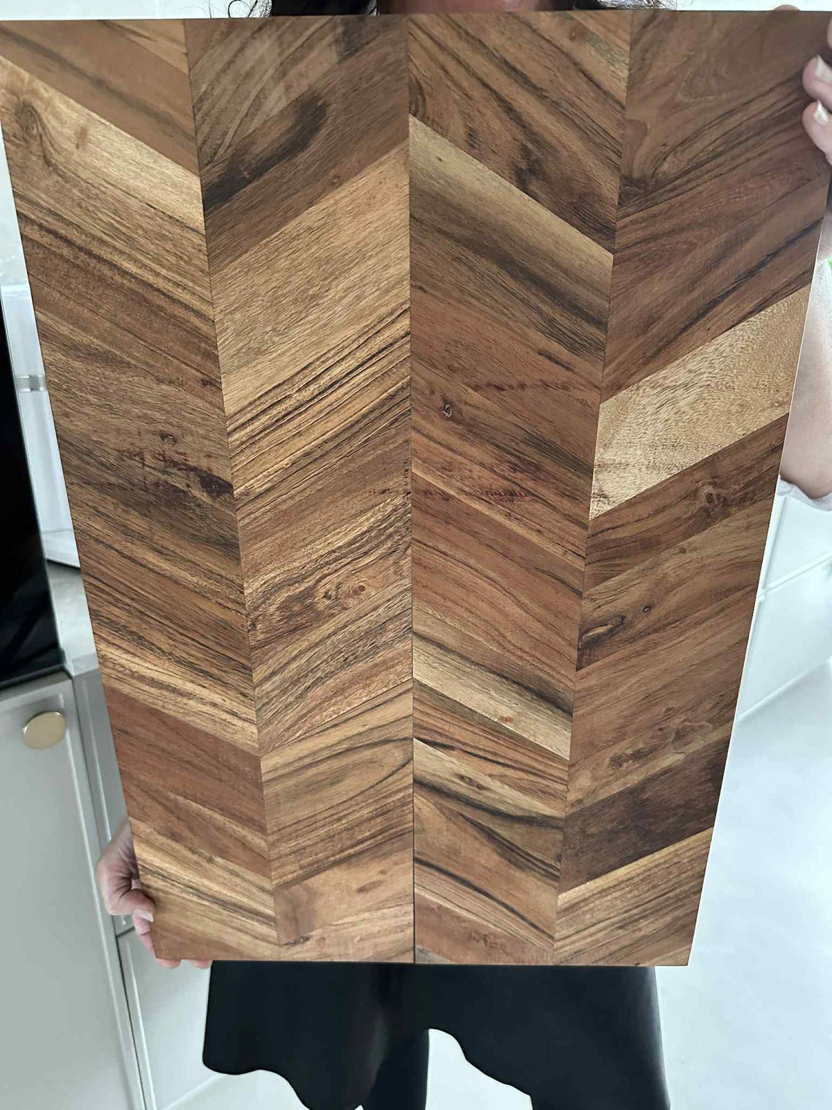 Planche à découper chevrons 60x40 - 2e choix