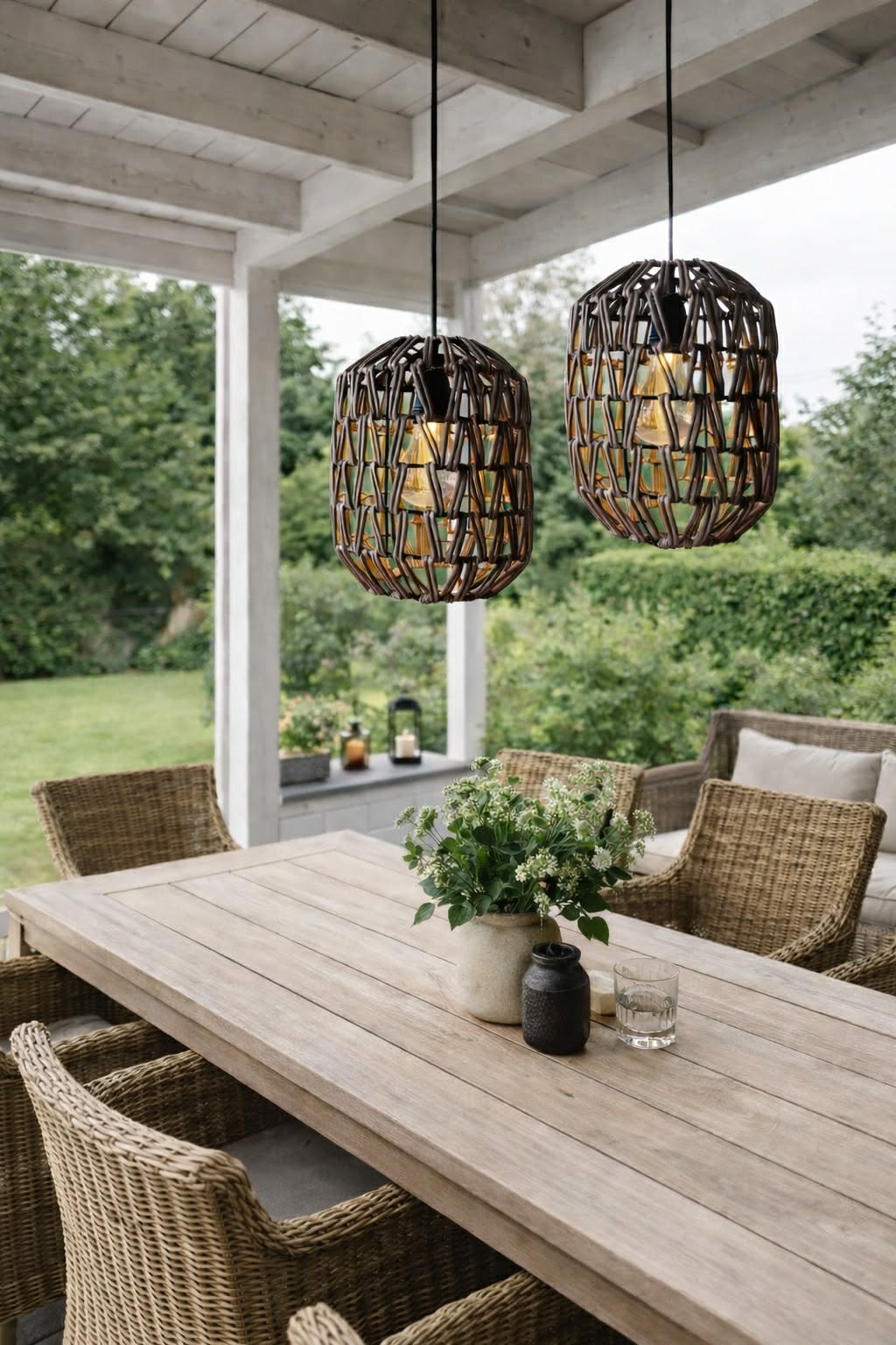 Lampe LED pour piles avec fonction minuterie – Homologuée pour intérieur / extérieur