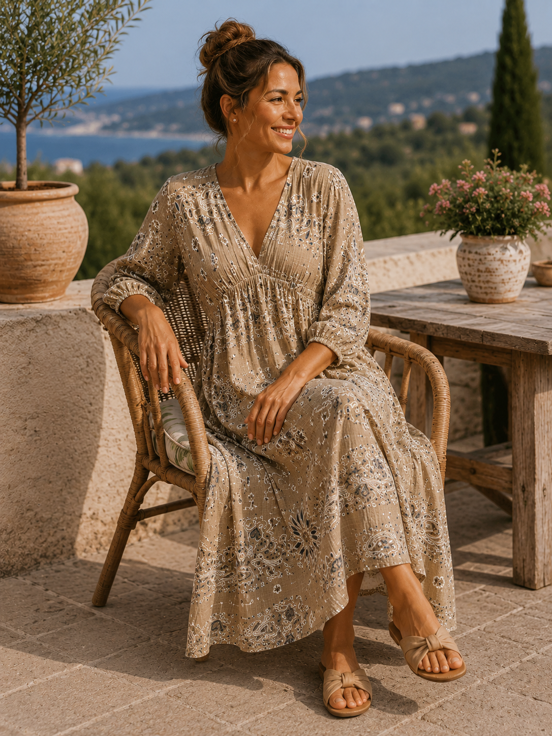 Robe Nelly - Beige