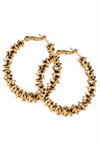 Boucles d’oreilles INA Hoops Small - plaqué or 18K