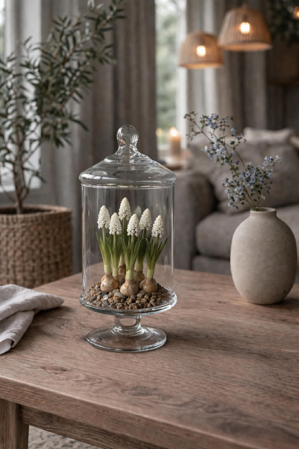 Rangement avec couvercle - Verre