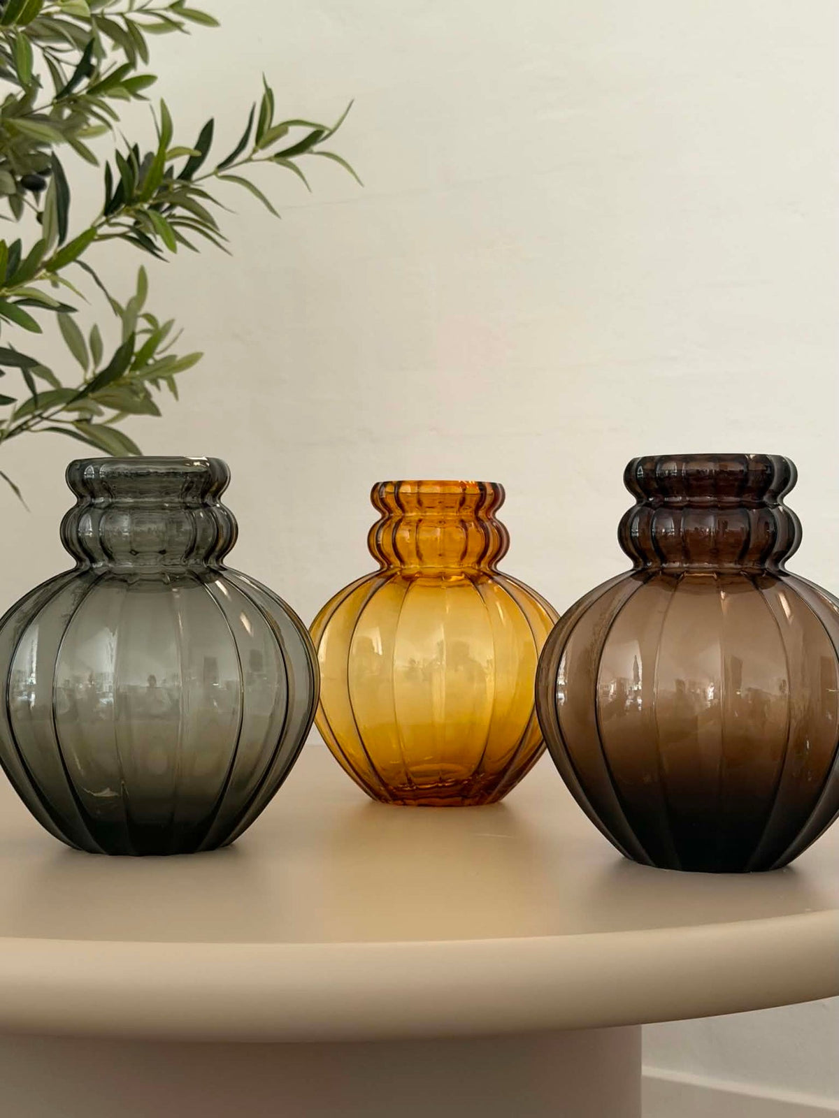 Vase Mary - Ambre