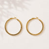 Boucles d’oreilles Hallie twist hoop - dorées