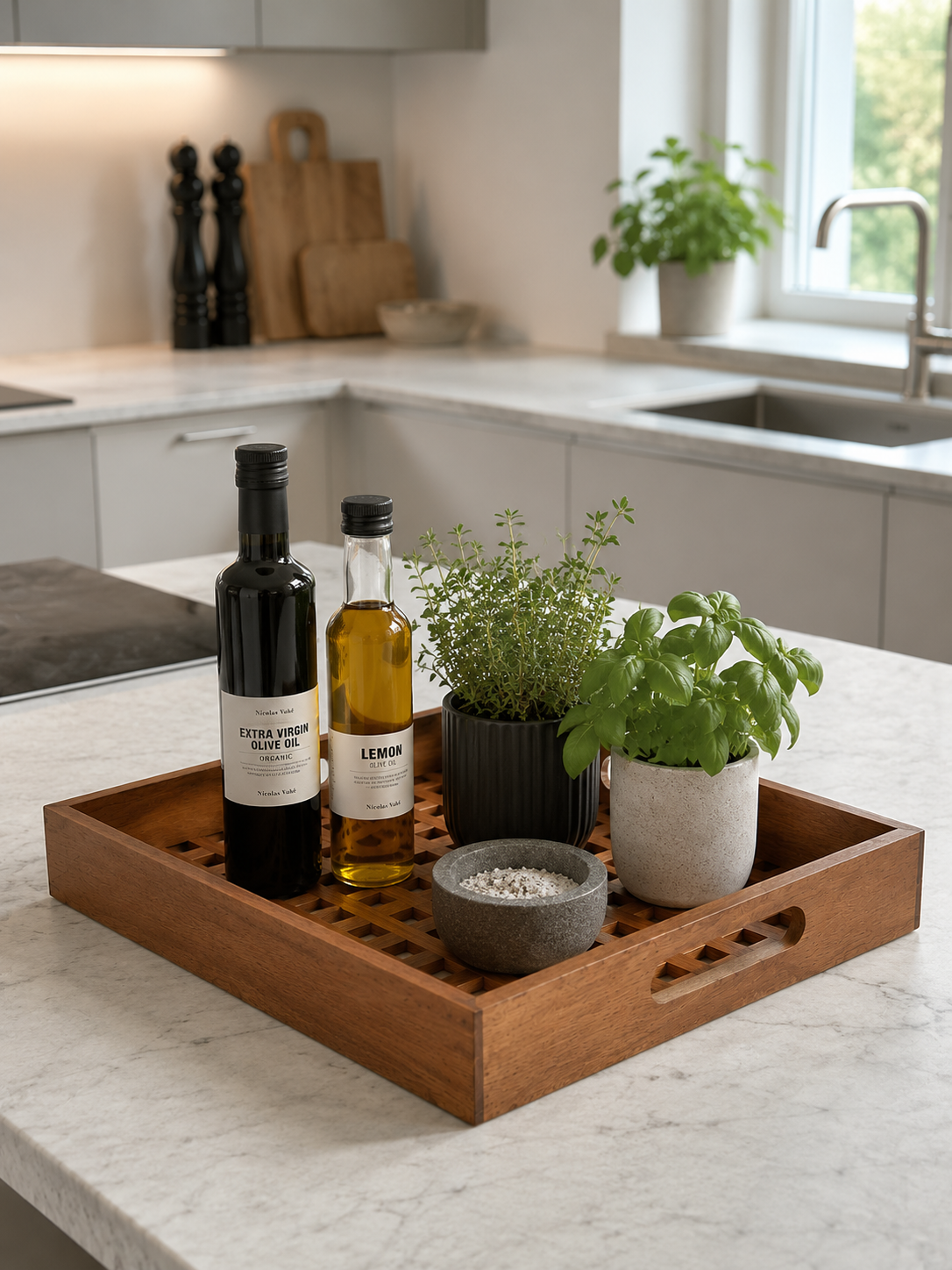 Plateau grille - Acacia
