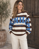 Sweat Nerina - Choko / Blue jeans