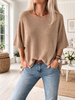 Blouse Sia Camel – Oversize