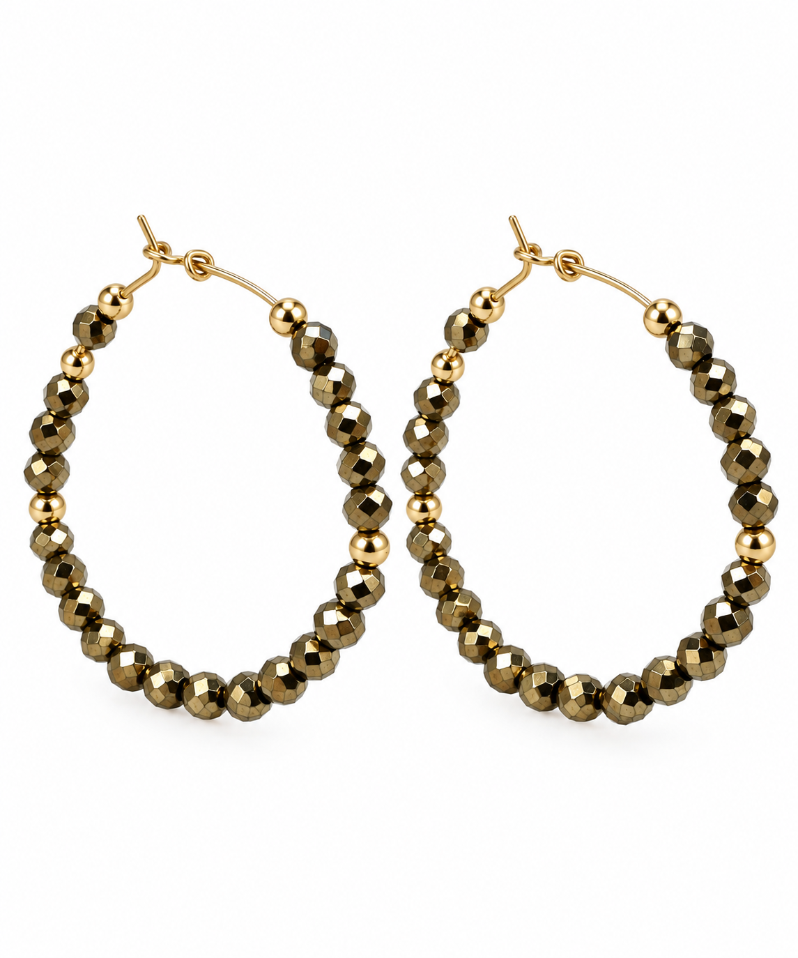 Boucles d’oreilles Merle – Doré
