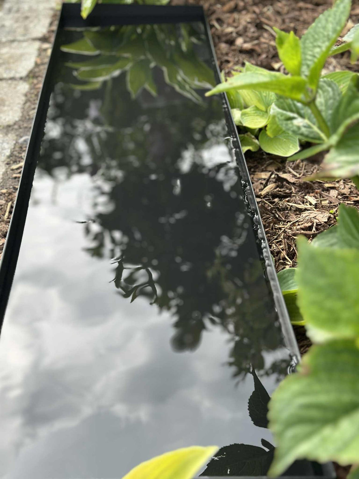 Bassin miroir Rectangle - Noir