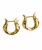 Boucles d’oreilles Sheila en argent sterling plaqué or 18K