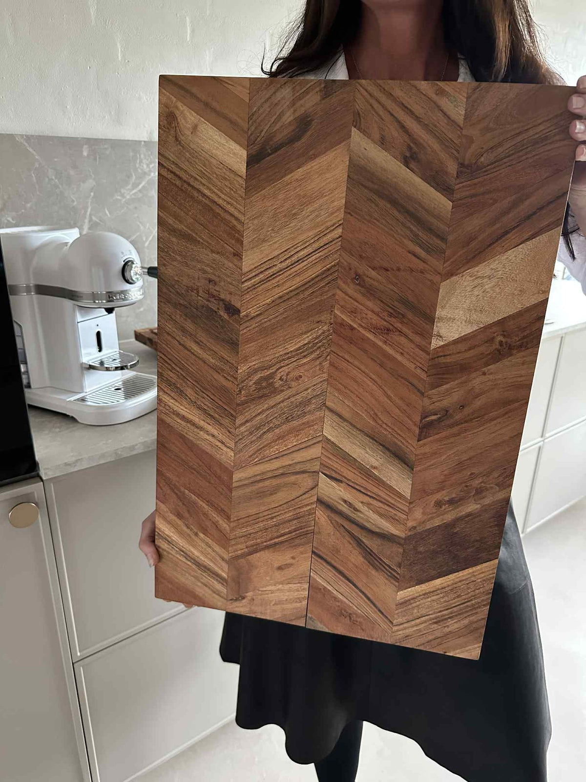 Planche à découper chevrons 60x40 - 2e choix