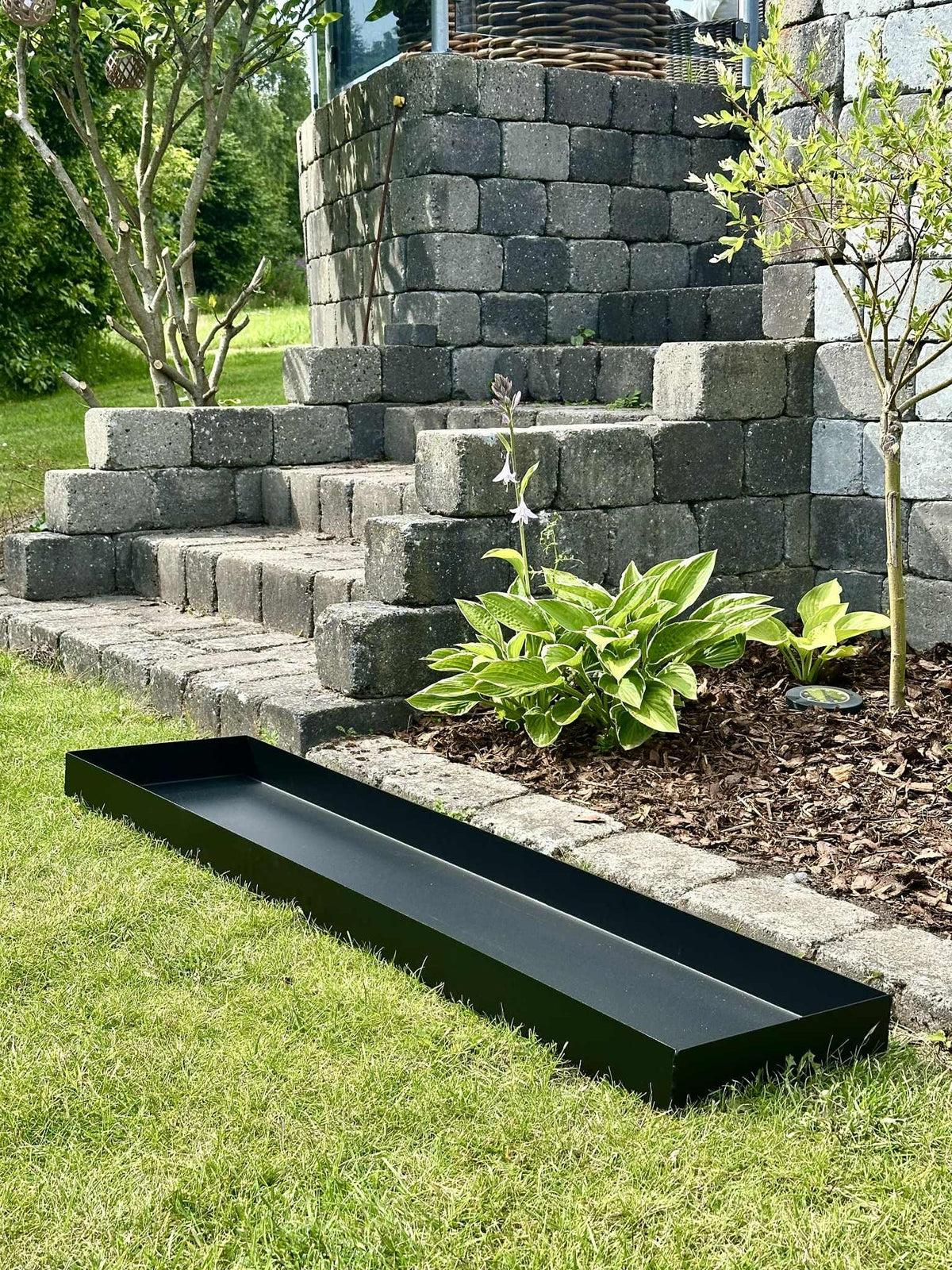 Bassin miroir Rectangle - Noir