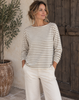 Pull en mélange de cachemire - Beige
