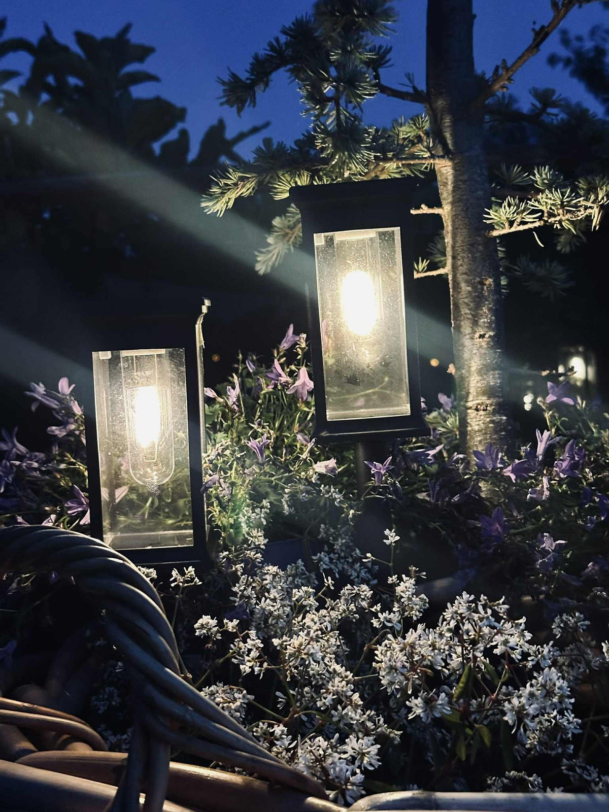 Lampe de jardin MIRA à énergie solaire – Lot de 2 pièces