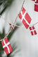 Flagranke m/10 store flag Dannebrog - VIAMAJA.DK