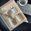 Coffret cadeau avec parfum et fleurs - Cotton