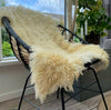 Peau de mouton Gotland aux couleurs claires