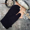 Gant de barbecue en quilt noir