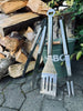 Ustensiles de barbecue – lot de 3 pièces
