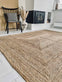 Gulvtæppe i flettet jute - 140X200 - VIAMAJA.DK