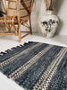Tapis en cuir tressé - 70x140cm