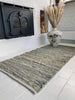 Tapis en cuir – Vert doux 70×200