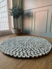 Tapis de sol avec Dots - Mélange naturel 120 cm