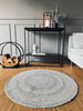 Tapis Rond Gris Clair – Homologué pour intérieur et extérieur