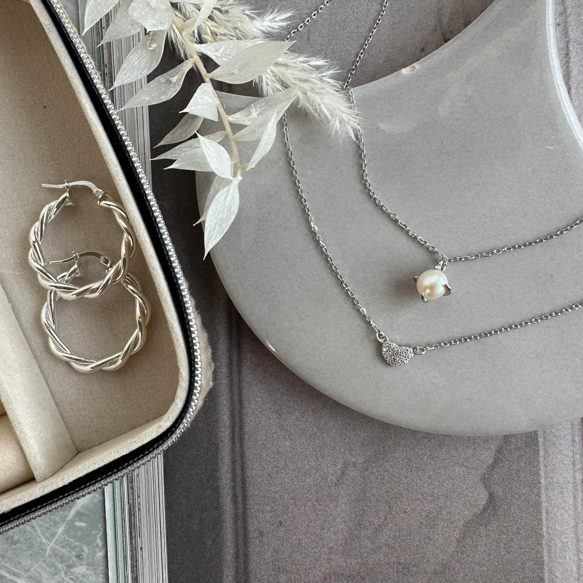 Halskæde Maggie Sterling Silver - VIAMAJA.DK