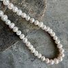 Collier Nadia avec grandes perles de culture d’eau douce - Blanc cassé
