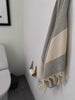 Serviette hamam – Diamond gris – 50x100