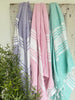 Serviette hammam - Rose pastel Økotex