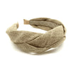 Serre-tête beige clair