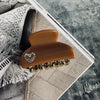 Barrette Deluxe Brown mini