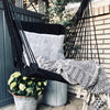 Fauteuil suspendu de jardin – Noir