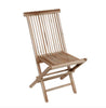 Chaise de jardin l Teck - Chaise pliante sans accoudoirs