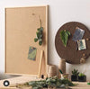 Tableau d'affichage en hessian 60 x 40 cm - Naturel