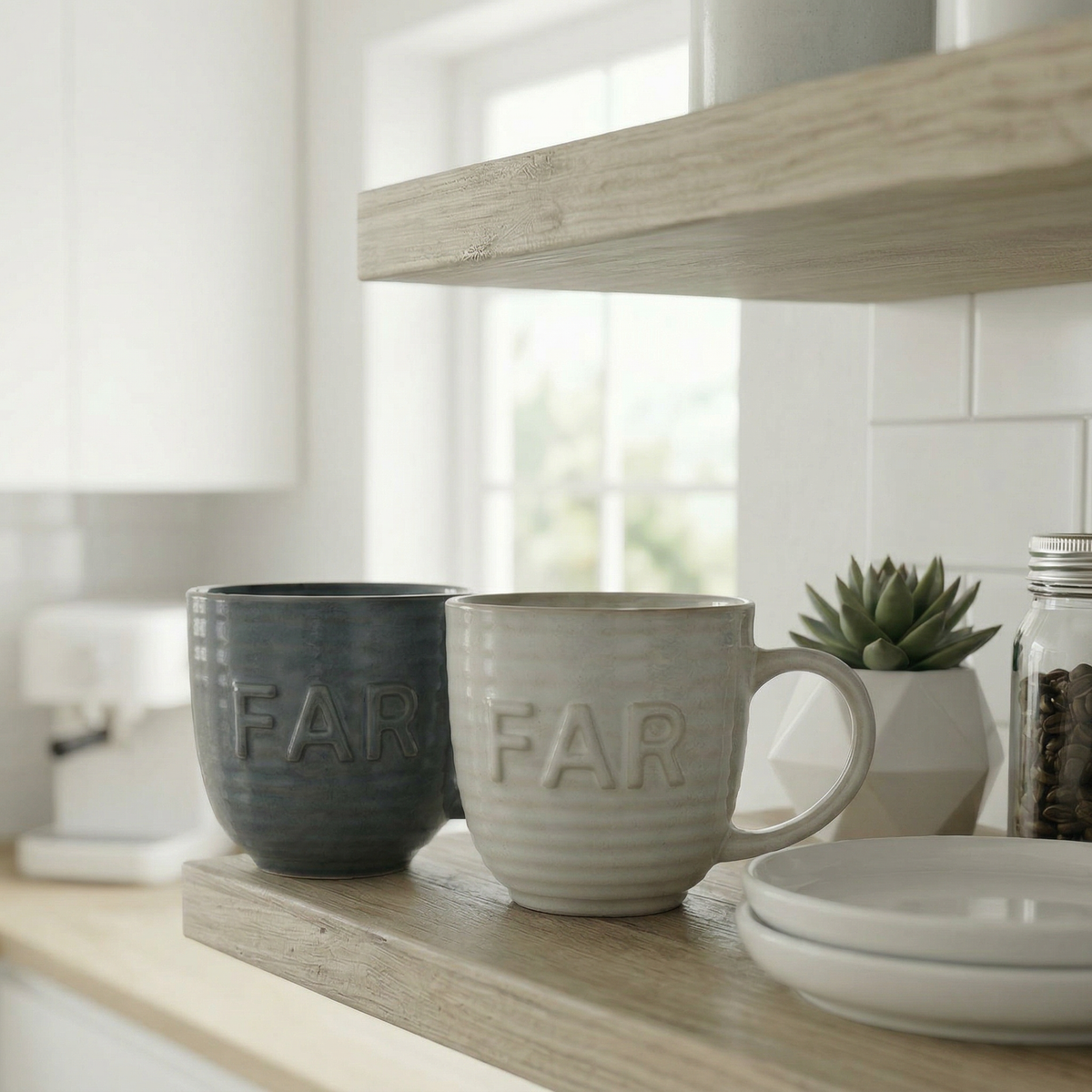 Tasse en grès FAR - Plusieurs couleurs
