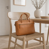 Sacoche ordinateur - Faust cognac