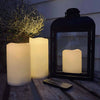 Bougies bloc LED pour intérieur et extérieur - 3 pcs - Télécommande incluse