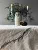 Nappe de Noël en mélange de lin - Dia 150cm