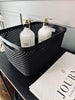 Boîte de rangement avec couvercle - Medium VILA BLACK