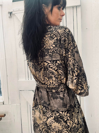 Kimono Black - VIAMAJA.DK