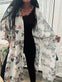 Kimono Flora Silk - VIAMAJA.DK