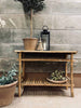 Console en bambou