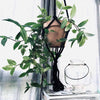 Suspension robuste pour plantes - Noir